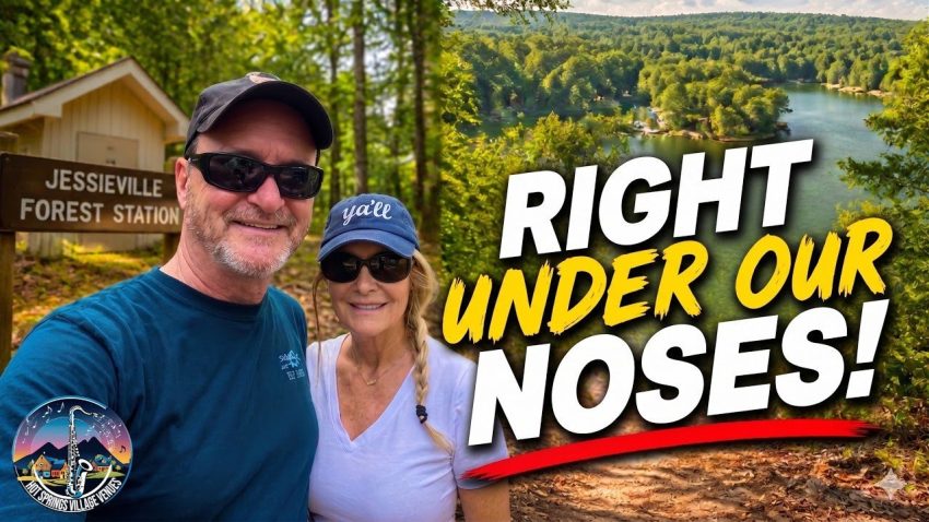 The Jessieville Forest Trail RIGHT UNDER our Noses!