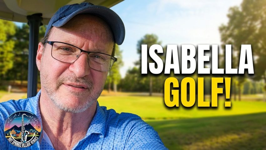Dennis and Houston Take on Isabella Golf Course