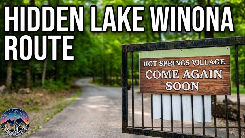 Lake Winona Spillway Scenic Drive A Hidden Arkansas Journey