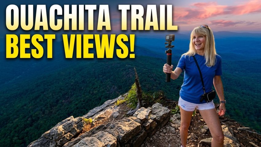 Exploring the Ouachita Trail Near Mile Marker 147 Scenic Bluff Views and Arkansas History